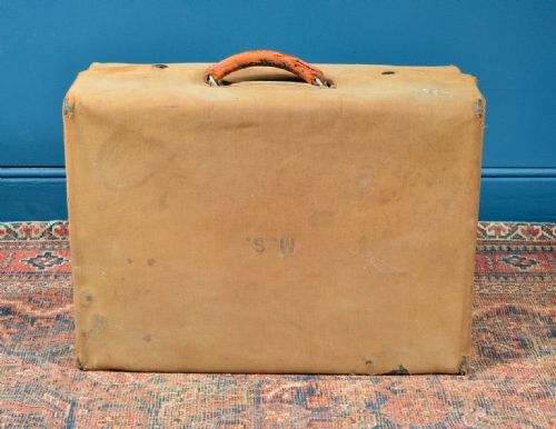 EDWARDIAN LADIES' FITTED LEATHER VANITY CASE COVER INITIALLED MS C1910 - ADDITIONAL PHOTO 10