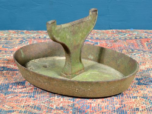 VICTORIAN CAST IRON BOOT SCRAPER C1890 - ADDITIONAL PHOTO 1