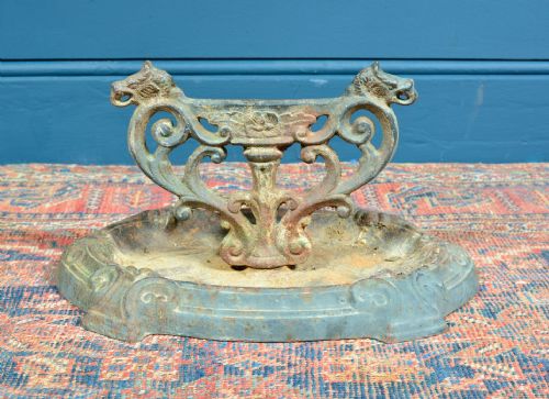victorian wild boar cast iron boot scraper c1870 - CATEGORY: ANTIQUE MISCELLANEOUS - DATED 1870