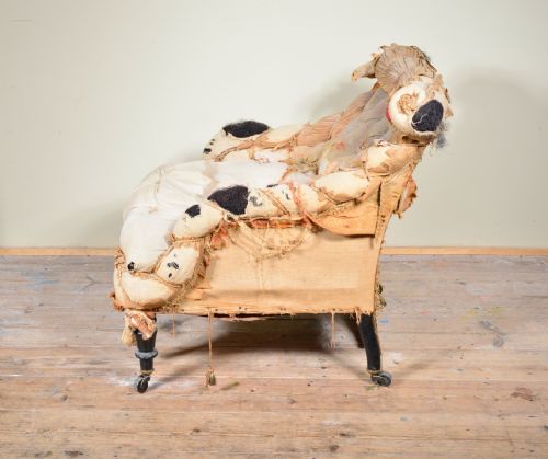 19TH CENTURY FRENCH ARMCHAIR BY MAISON BON MARCHE PARIS C1870 - ADDITIONAL PHOTO 2