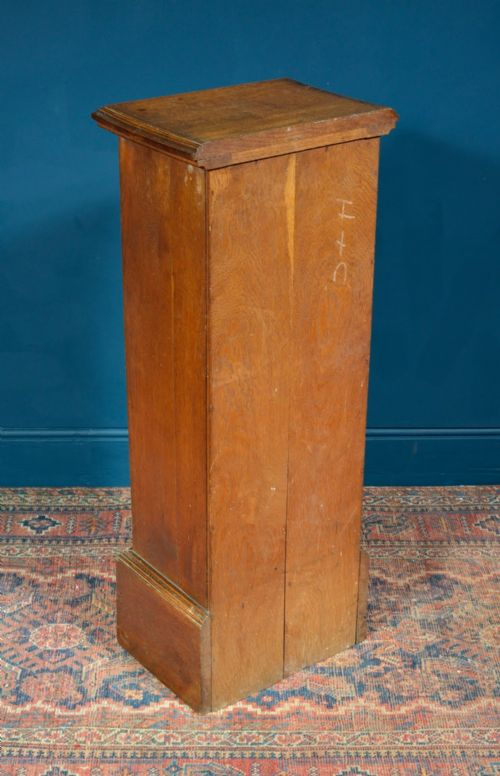 A SMALL COTSWOLD SCHOOL ARTS CRAFTS OAK BOOKCASE C1900 - ADDITIONAL PHOTO 6