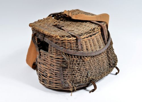 RARE HARDY THE PERFECT NO 1 WICKER FISHING CREEL - ADDITIONAL PHOTO 2