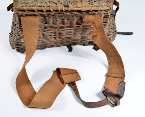 RARE HARDY THE PERFECT NO 1 WICKER FISHING CREEL - ADDITIONAL PHOTO 7