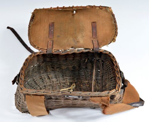 RARE HARDY THE PERFECT NO 1 WICKER FISHING CREEL - ADDITIONAL PHOTO 8