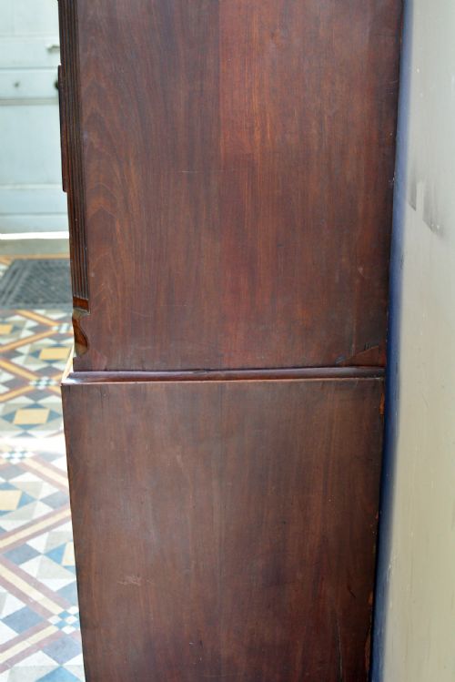 GEORGE III MAHOGANY CHEST ON CHEST C1780 - ADDITIONAL PHOTO 10