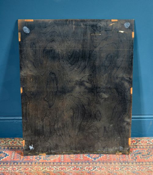 A PAINTED ARMORIAL PANEL POSSIBLY 'MURITO' C1900 - ADDITIONAL PHOTO 2