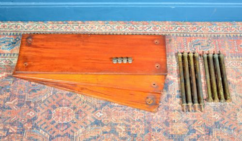 SET OF MAHOGANY AND BRASS CAMPAIGN BOOKSHELVES C1880 - ADDITIONAL PHOTO 1