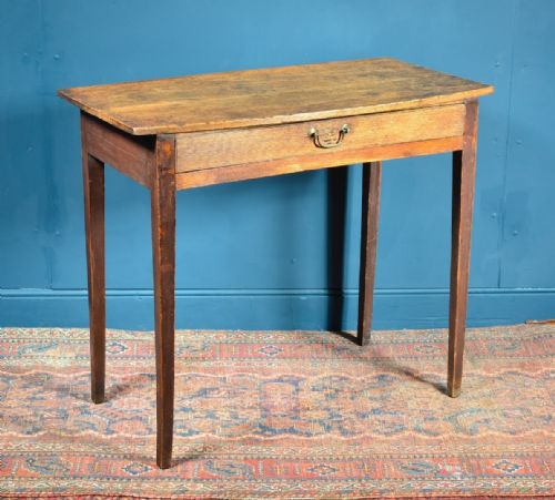 GEORGIAN COUNTRY OAK SIDE TABLE C1800 - ADDITIONAL PHOTO 2