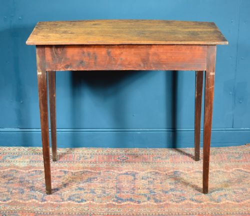 GEORGIAN COUNTRY OAK SIDE TABLE C1800 - ADDITIONAL PHOTO 9