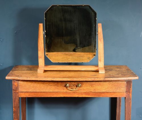 HEAL'S STYLE ART DECO OAK SWING TOILET MIRROR C1925 - ADDITIONAL PHOTO 5