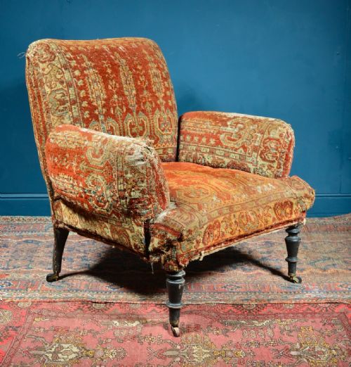 a french carpet chair c1880 - CATEGORY: ANTIQUE CHAIRS - DATED 19TH CENTURY