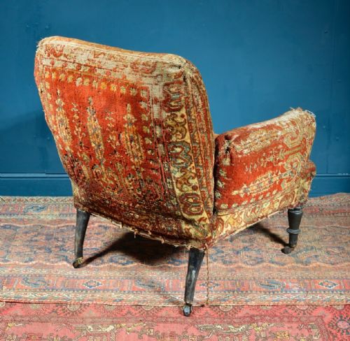 A FRENCH CARPET CHAIR C1880 - ADDITIONAL PHOTO 5