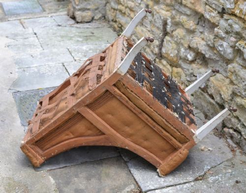 EDWARDIAN WING ARMCHAIR FOR RECOVERING C1905 - ADDITIONAL PHOTO 13