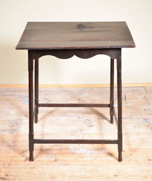 A GEORGIAN OAK SPIDER LEG TABLE C1800 - ADDITIONAL PHOTO 1