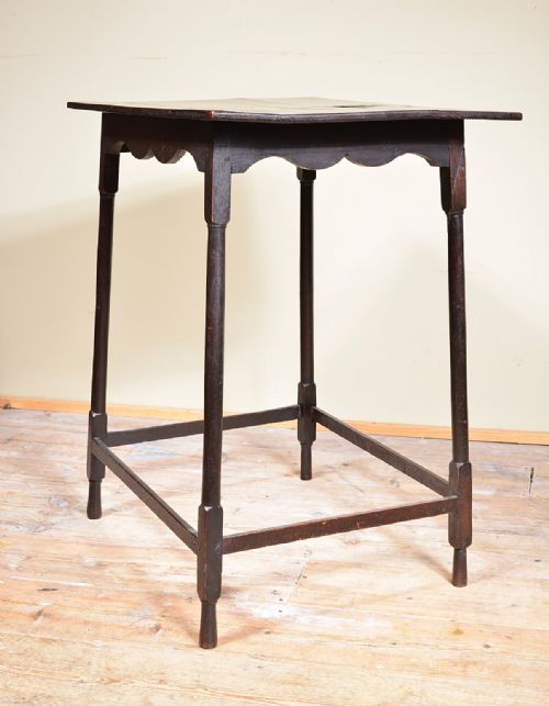A GEORGIAN OAK SPIDER LEG TABLE C1800 - ADDITIONAL PHOTO 5
