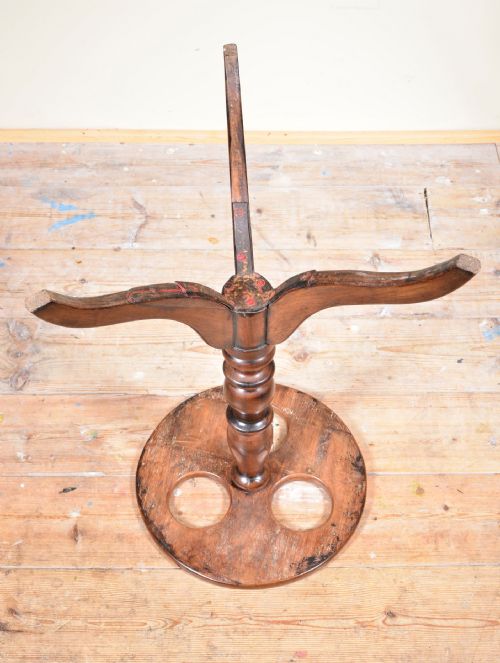 A RARE MAHOGANY FAY CE QUE VOUDRAIS DO WHAT YOU WILL DECANTER DRINKS TABLE 19TH C - ADDITIONAL PHOTO 5