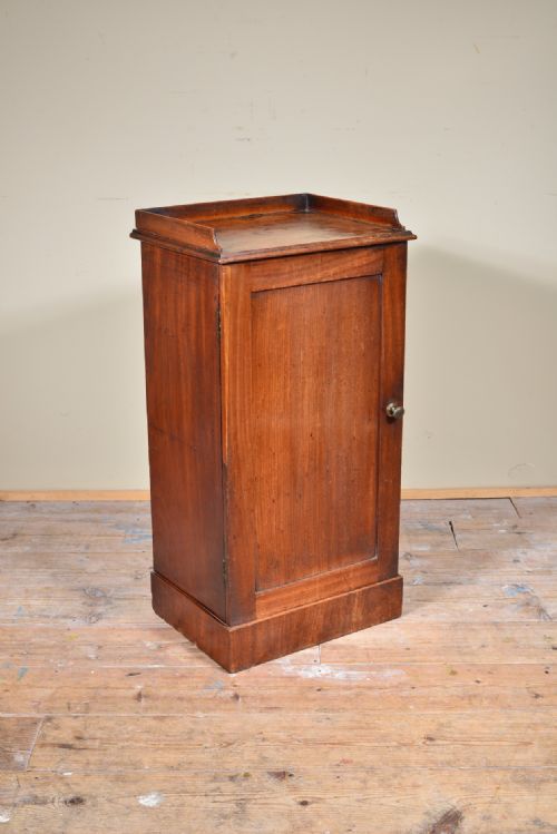 A WILLIAM IV MAHOGANY BEDSIDE CUPBOARD C1835 - ADDITIONAL PHOTO 1