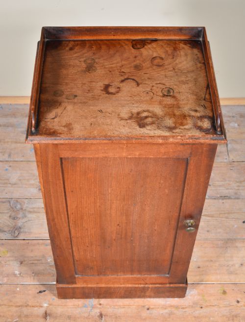 A WILLIAM IV MAHOGANY BEDSIDE CUPBOARD C1835 - ADDITIONAL PHOTO 3