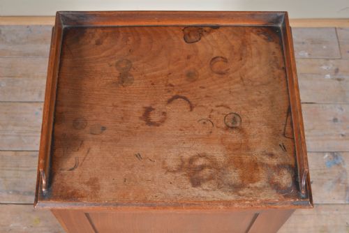 A WILLIAM IV MAHOGANY BEDSIDE CUPBOARD C1835 - ADDITIONAL PHOTO 5