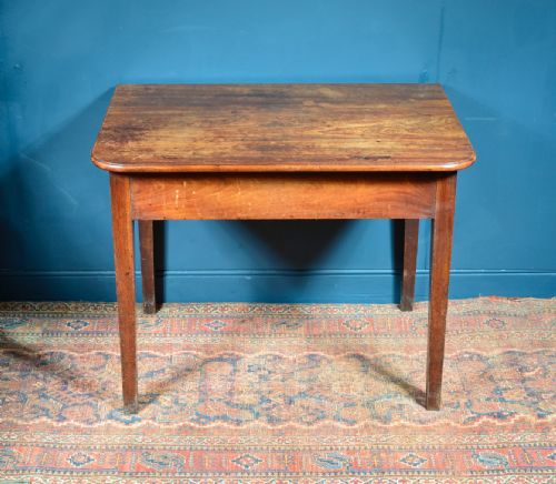 A GEORGE III MAHOGANY SIDE TABLE C1790 - ADDITIONAL PHOTO 1