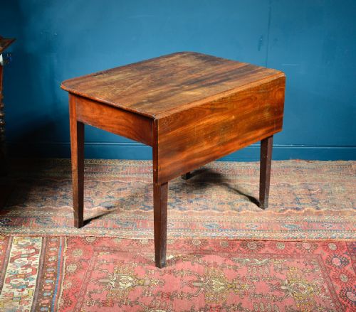 A GEORGE III MAHOGANY SIDE TABLE C1790 - ADDITIONAL PHOTO 8