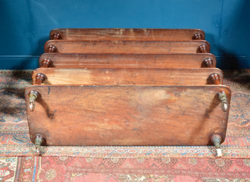 A VICTORIAN MAHOGANY FIVE TIER FREESTANDING BOOKCASE WHATNOT C1860 - ADDITIONAL PHOTO 10