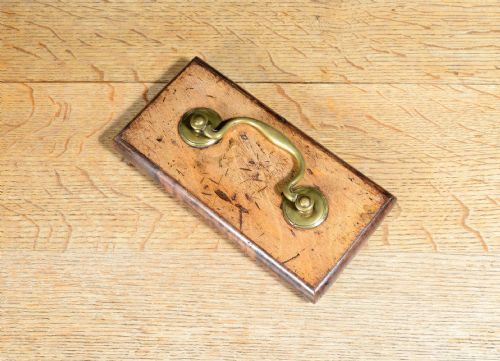 A RARE GEORGE III MAHOGANY PAPERWEIGHT C1790 - ADDITIONAL PHOTO 1