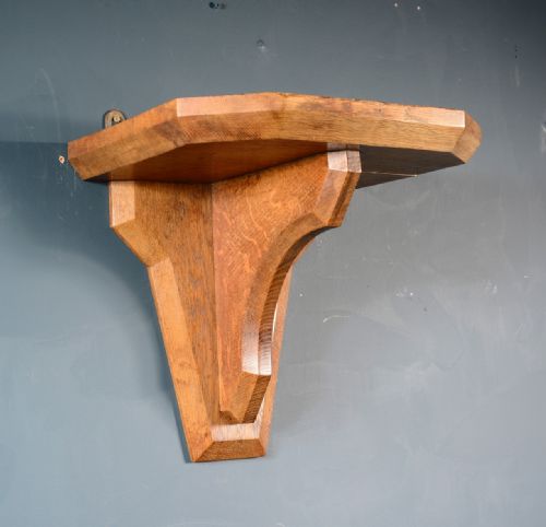 a victorian gothic oak wall bracket c1860 - CATEGORY: ANTIQUE MISCELLANEOUS - DATED 1860