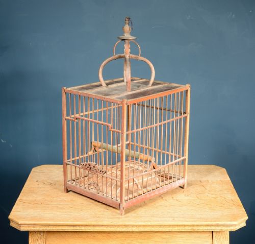 an antique chinese birdcage c1890 - CATEGORY: ANTIQUE MISCELLANEOUS - DATED 1890