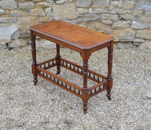 an victorian aesthetic movement walnut table c1870 - CATEGORY: ANTIQUE TABLES - DATED 1870