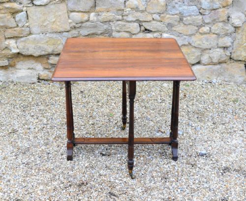 A WILLIAM IV ROSEWOOD SUTHERLAND TABLE C1835 - ADDITIONAL PHOTO 5