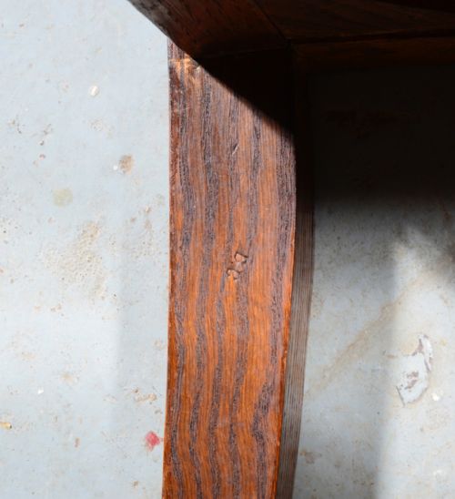 A SET OF SEVEN 61 GEORGE II STYLE OAK DINING CHAIRS C1900 - ADDITIONAL PHOTO 17