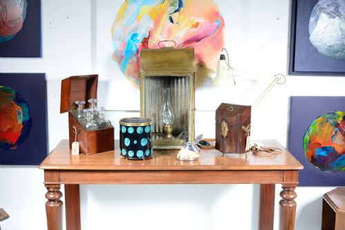 A FINE VICTORIAN BRASS AND GLASS WALL MOUNTED HALL LANTERN WITH CARRYING HANDLE WIRED FOR ELECTRICITY C1880 - ADDITIONAL PHOTO 14