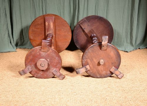 A MATCHED PAIR OF WILLIAM IV MAHOGANY AND MARBLE TABLES C1835 - ADDITIONAL PHOTO 8