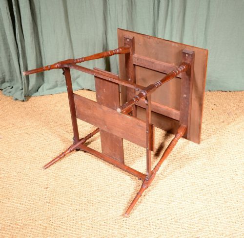 AN AESTHETIC MOVEMENT WALNUT TWO TIER TABLE ATTRIBUTED TO COLLINSON LOCK C1880 - ADDITIONAL PHOTO 8