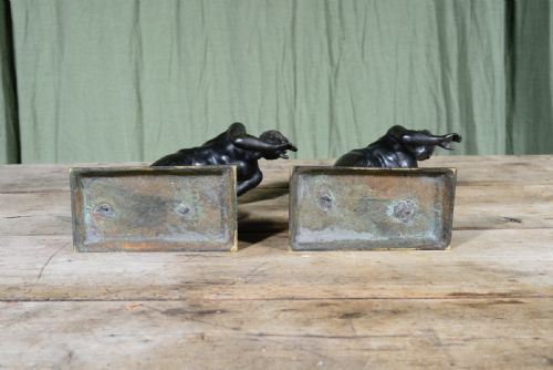 A PAIR OF GRAND TOUR BRONZE HERCULANEUM RUNNERS C1880 - ADDITIONAL PHOTO 11