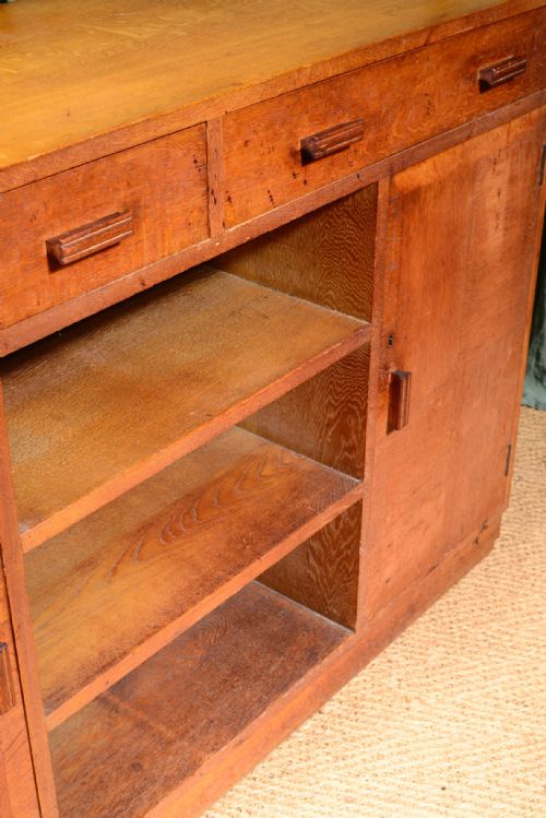 AN OAK SIDEBOARD ATTRIBUTED TO SIR AMBROSE HEAL FOR HEAL SON C1932 - ADDITIONAL PHOTO 21