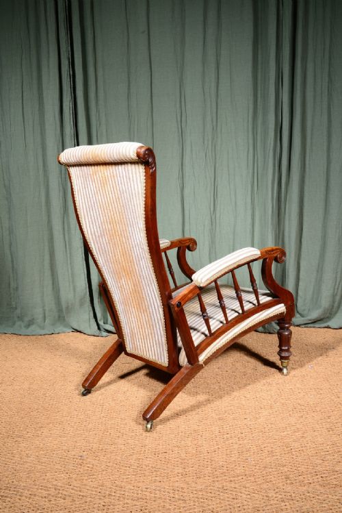 A VICTORIAN ROSEWOOD ARMCHAIR POSSIBLY PHILIP WEBB FOR MORRIS CO C186570 - ADDITIONAL PHOTO 3