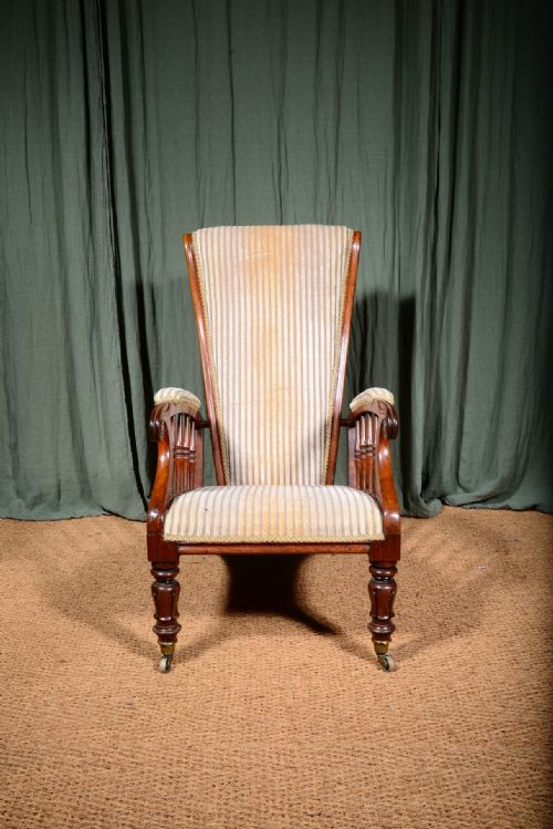 A VICTORIAN ROSEWOOD ARMCHAIR POSSIBLY PHILIP WEBB FOR MORRIS CO C186570 - ADDITIONAL PHOTO 4