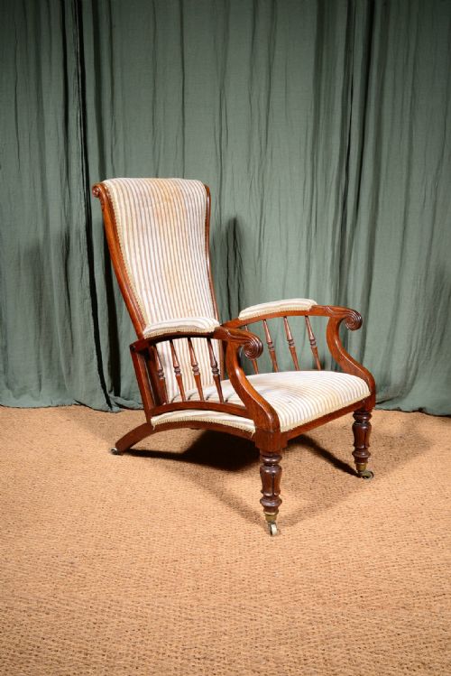 A VICTORIAN ROSEWOOD ARMCHAIR POSSIBLY PHILIP WEBB FOR MORRIS CO C186570 - ADDITIONAL PHOTO 6