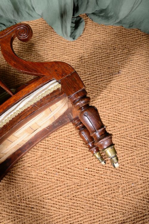 A VICTORIAN ROSEWOOD ARMCHAIR POSSIBLY PHILIP WEBB FOR MORRIS CO C186570 - ADDITIONAL PHOTO 9