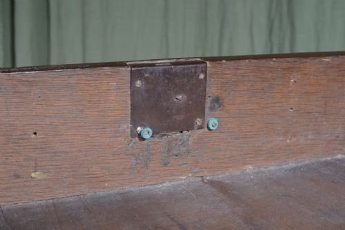 A GEORGE III OAK CHEST OF DRAWERS IN TWO PARTS C1800 - ADDITIONAL PHOTO 13
