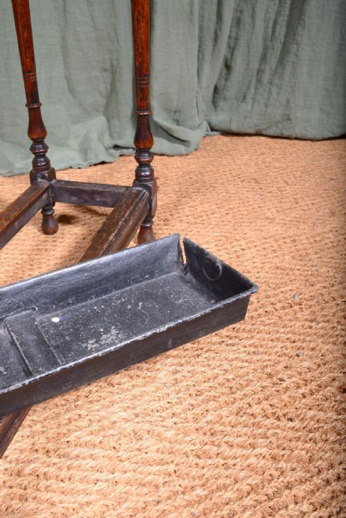AN AESTHETIC MOVEMENT OAK STICK UMBRELLA STAND C1880 - ADDITIONAL PHOTO 6