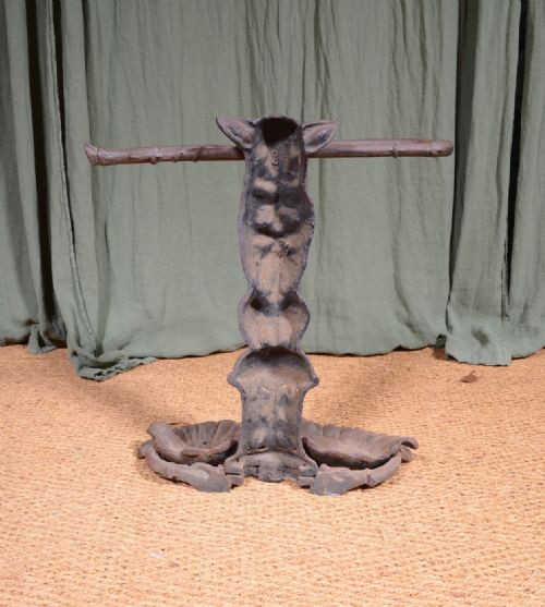 A CAST IRON STICK STAND TO A DESIGN BY COALBROOKDALE C1920 - ADDITIONAL PHOTO 3