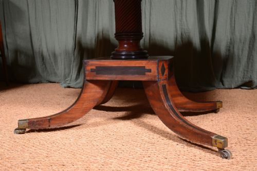 A REGENCY MAHOGANY SOFA TABLE C1820 - ADDITIONAL PHOTO 3