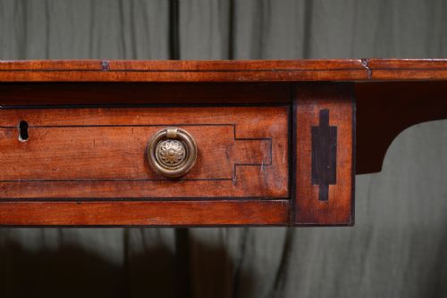 A REGENCY MAHOGANY SOFA TABLE C1820 - ADDITIONAL PHOTO 6