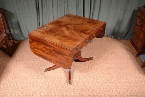A REGENCY MAHOGANY SOFA TABLE C1820 - ADDITIONAL PHOTO 10