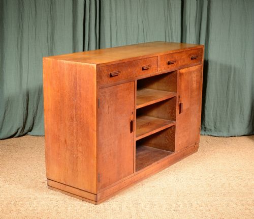 an oak sideboard attributed to sir ambrose heal for heal son c1932 - CATEGORY: ANTIQUE FURNITURE - DATED 1920