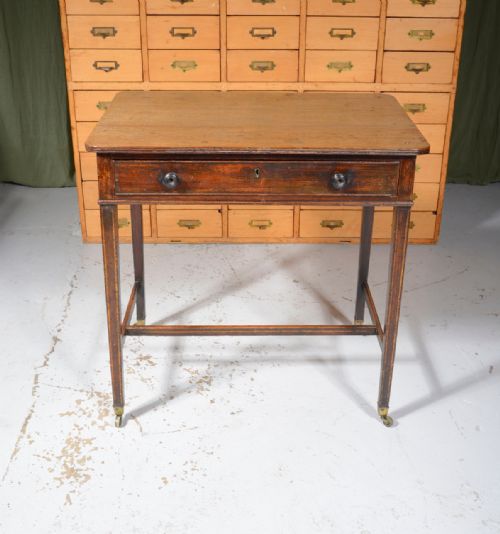 A REGENCY PAINTED SIDE TABLE C1820 - ADDITIONAL PHOTO 1