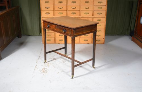 A REGENCY PAINTED SIDE TABLE C1820 - ADDITIONAL PHOTO 3